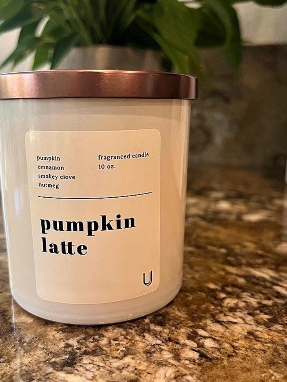 Uncommon James Pumpkin Latte Candle